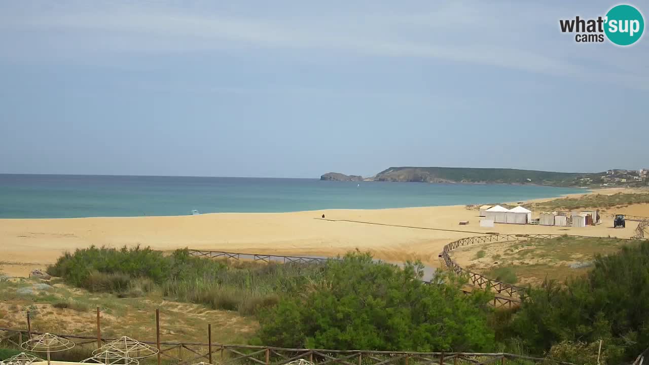Webcam Torre dei Corsari – Liveblick auf den Strand von Punta Usai
