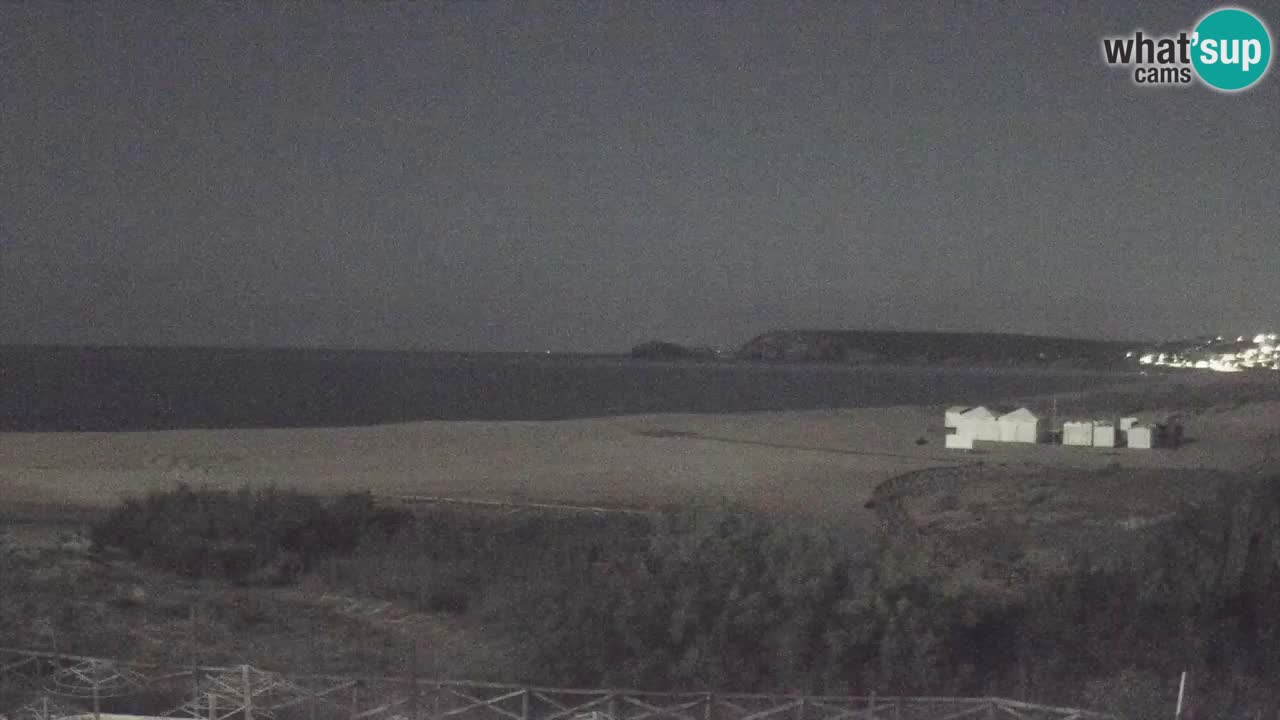 Webcam Torre dei Corsari – Vista live sulla spiaggia da Punta Usai