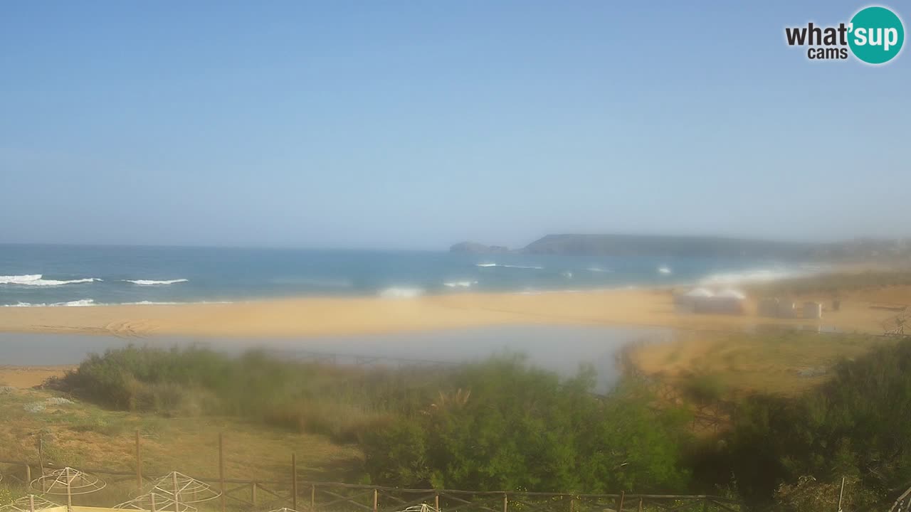 Webcam Torre dei Corsari – Vue en direct sur la plage depuis Punta Usai