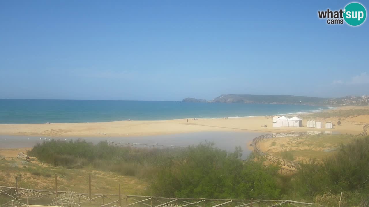 Webcam Torre dei Corsari – Live Beach View from Punta Usai