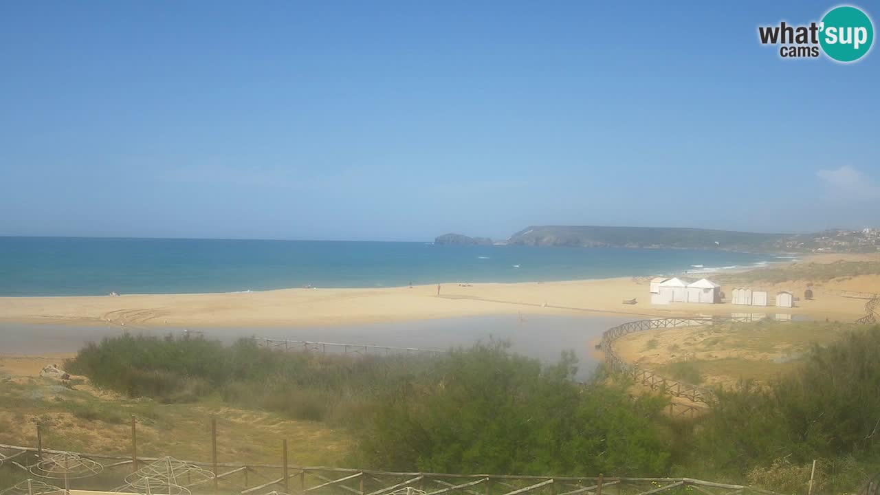 Webcam Torre dei Corsari – Live Beach View from Punta Usai