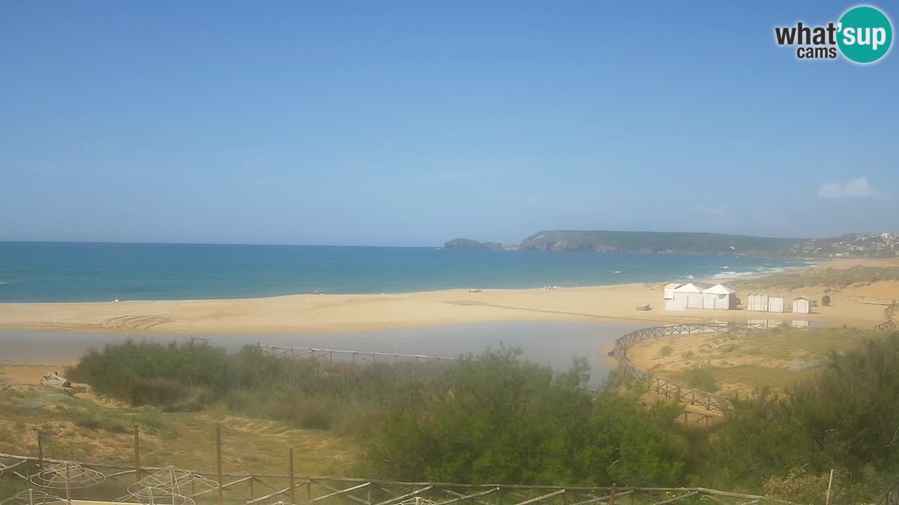 Webcam Torre dei Corsari – Vista live sulla spiaggia da Punta Usai