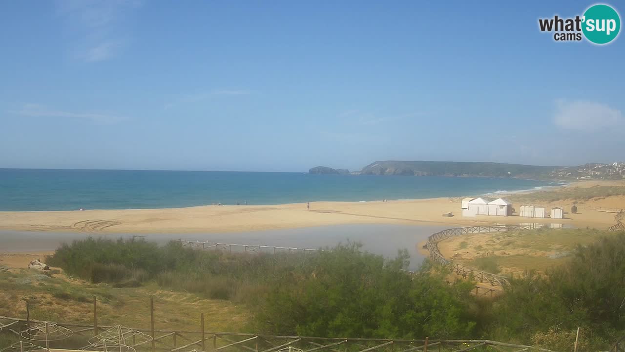 Spletna kamera Torre dei Corsari – Pogled v živo na plažo s Punta Usai