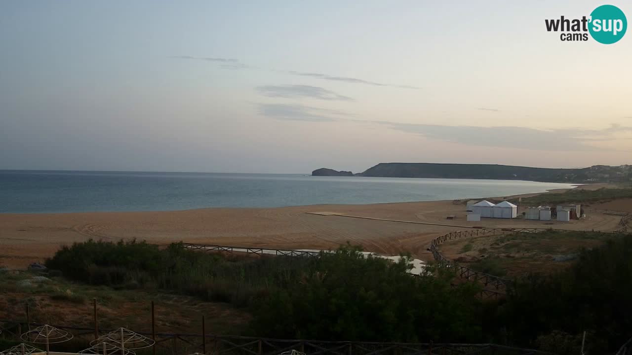 Webcam Torre dei Corsari – Live Beach View from Punta Usai