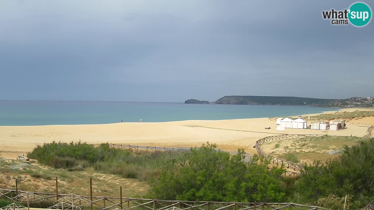 Webcam Torre dei Corsari – Liveblick auf den Strand von Punta Usai
