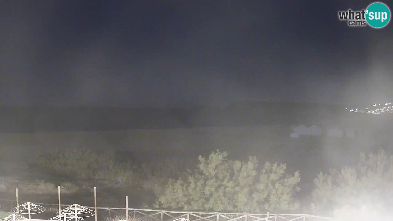 Web kamera Torre dei Corsari – Pogled uživo na plažu s Punta Usai