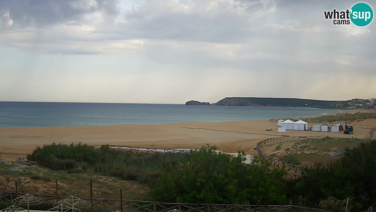 Webcam Torre dei Corsari – Vue en direct sur la plage depuis Punta Usai