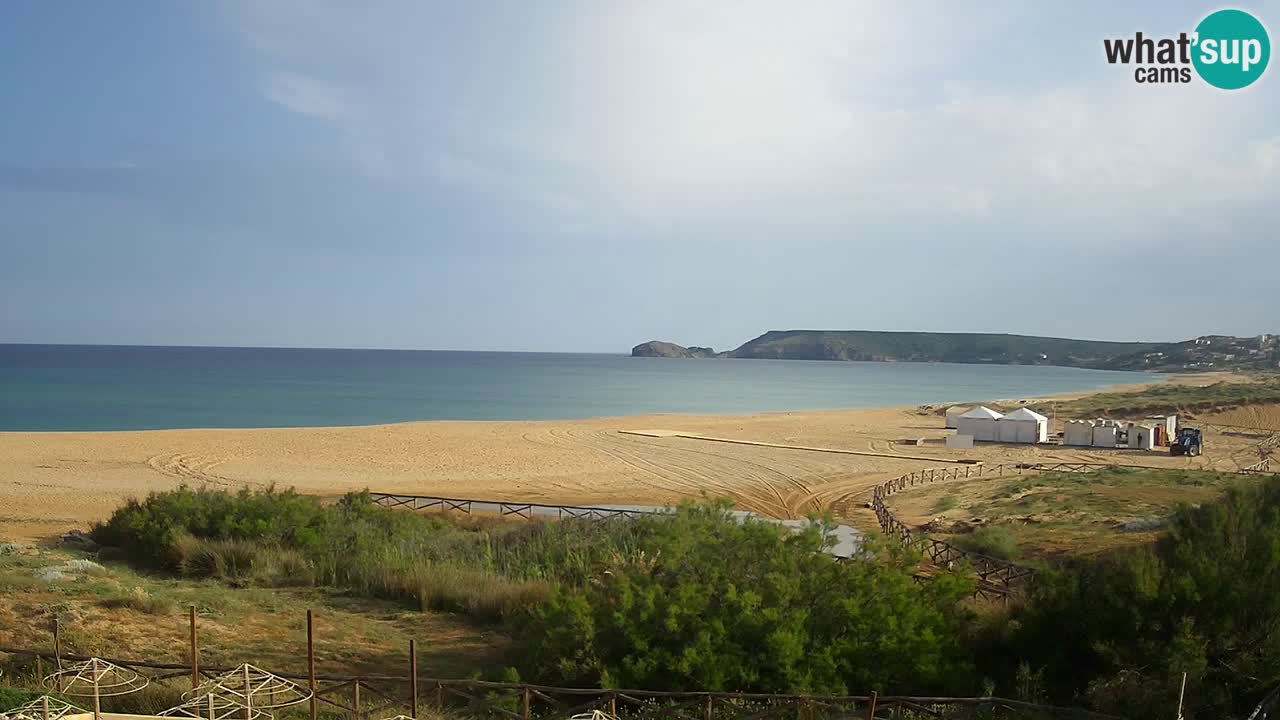 Webcam Torre dei Corsari – Live Beach View from Punta Usai