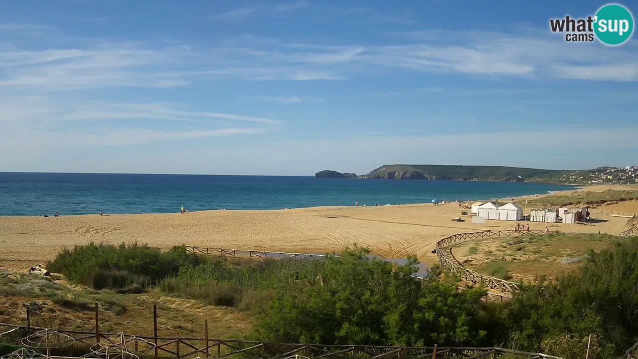 Webcam Torre dei Corsari – Live Beach View from Punta Usai