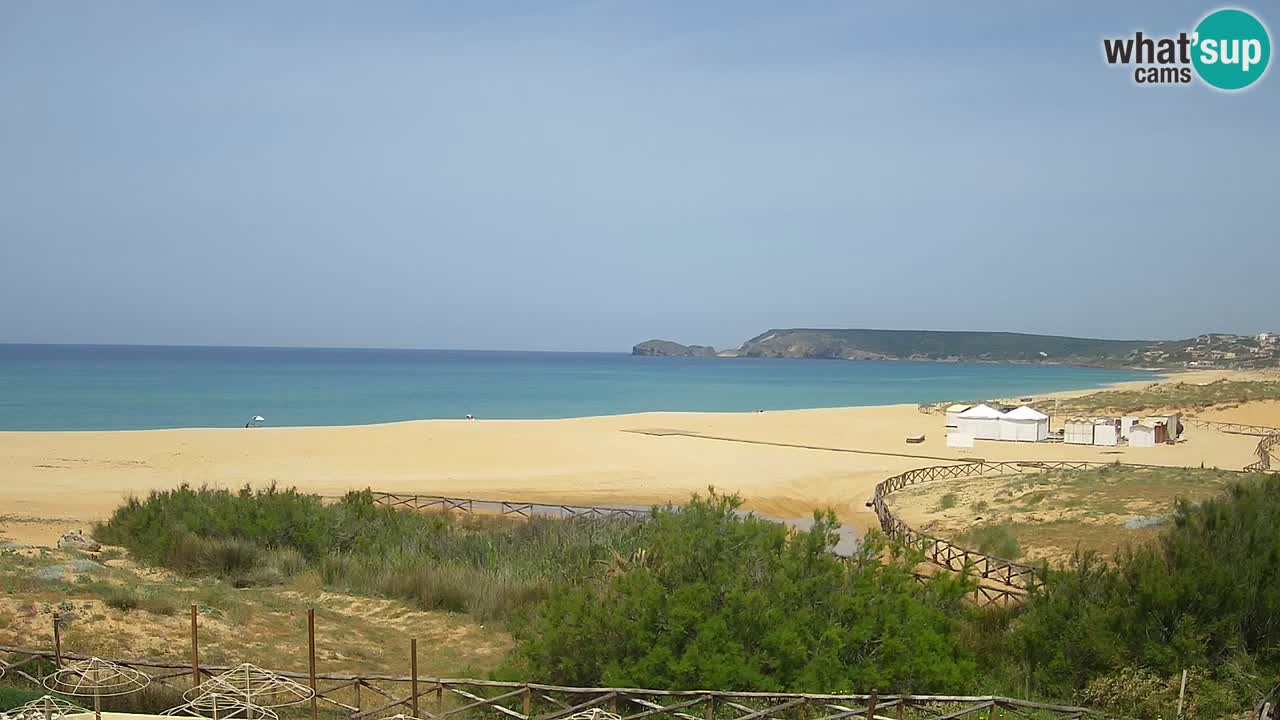 Webcam Torre dei Corsari – Live Beach View from Punta Usai