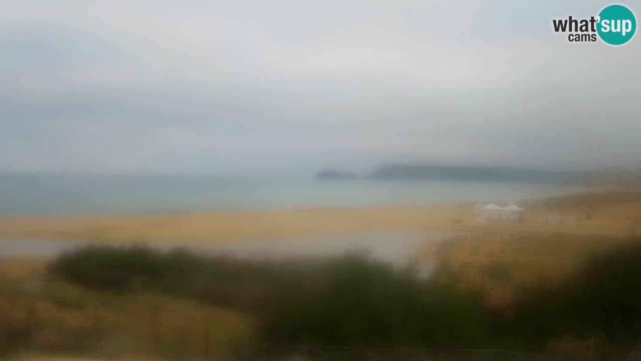 Web kamera Torre dei Corsari – Pogled uživo na plažu s Punta Usai