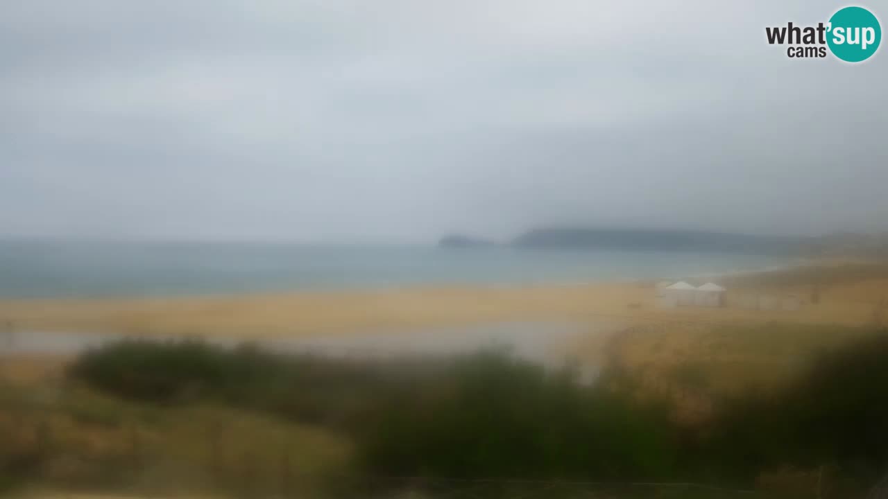 Webcam Torre dei Corsari – Liveblick auf den Strand von Punta Usai