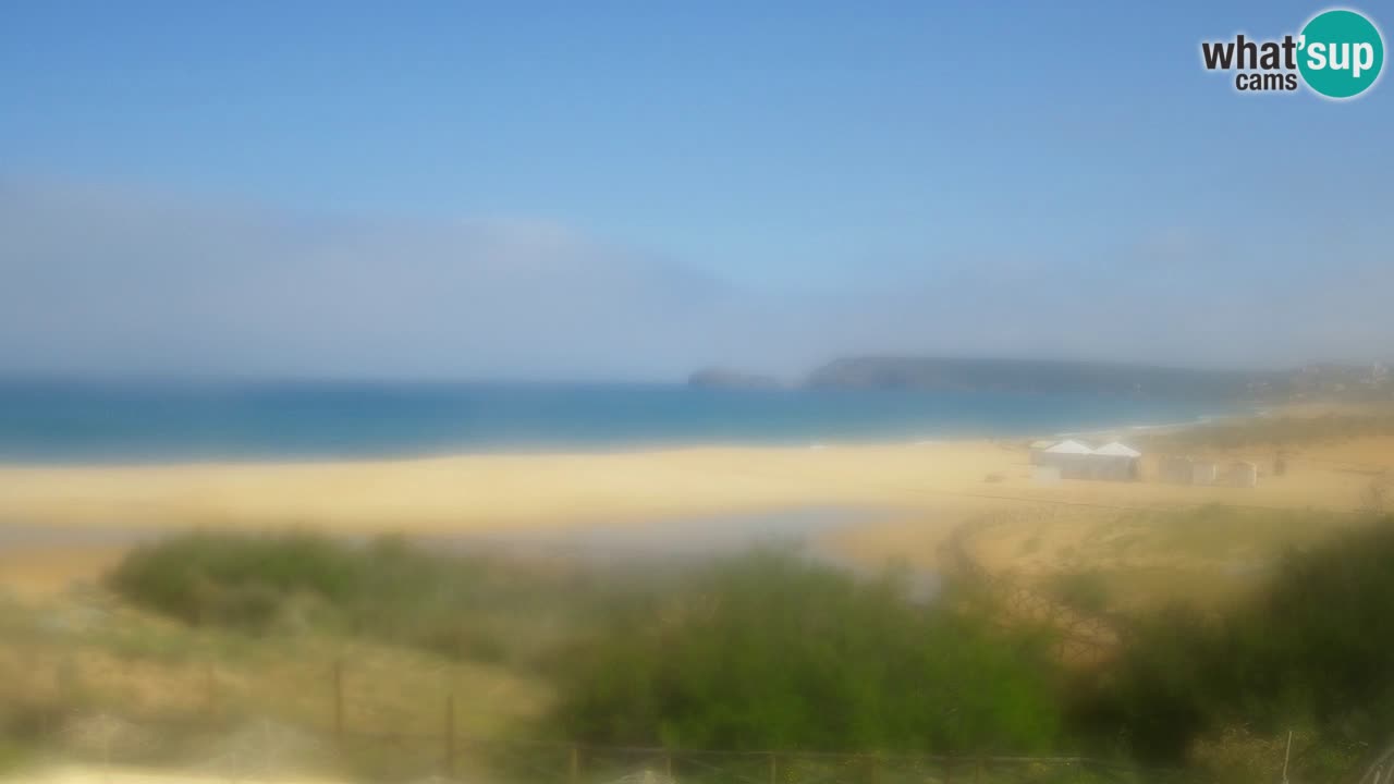 Webcam Torre dei Corsari – Live Beach View from Punta Usai