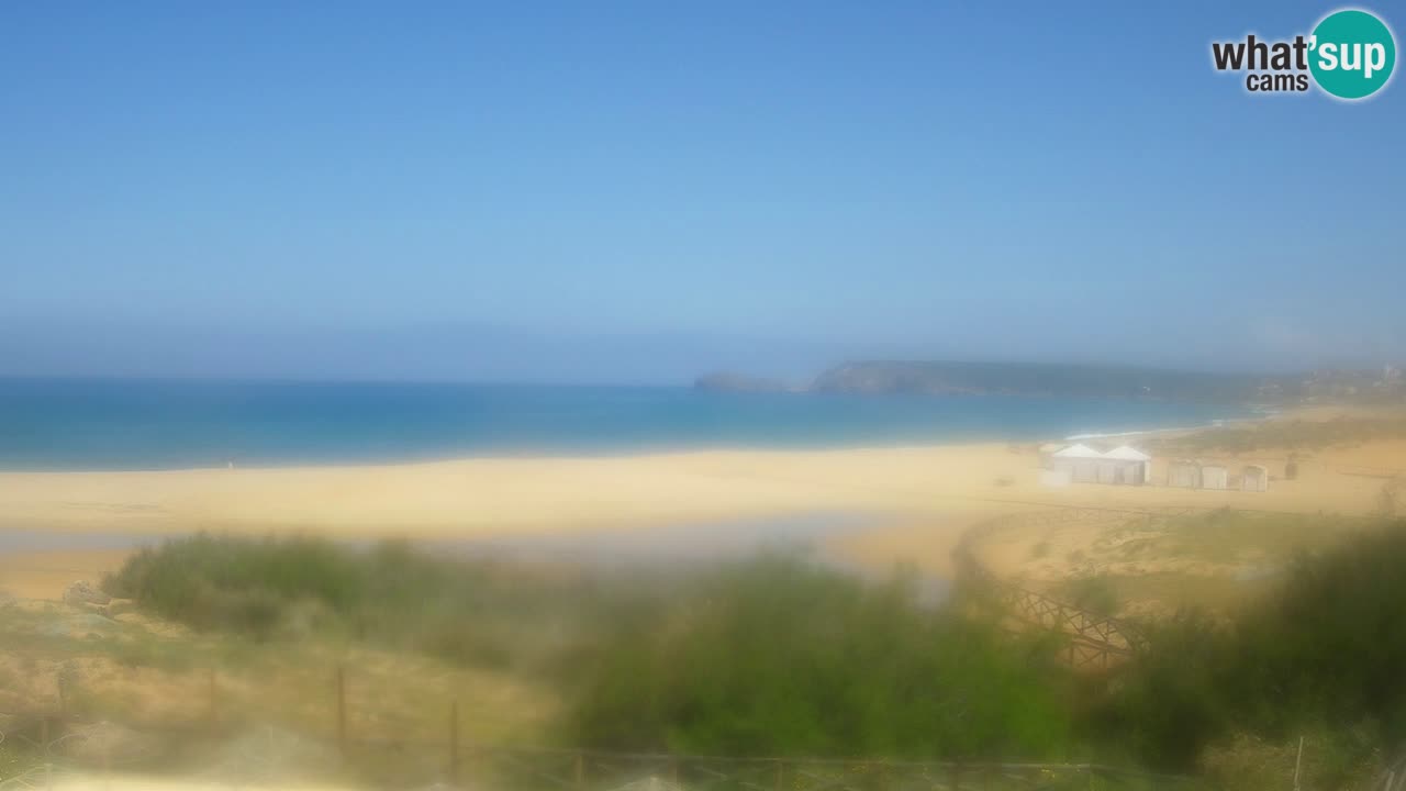 Webcam Torre dei Corsari – Live Beach View from Punta Usai