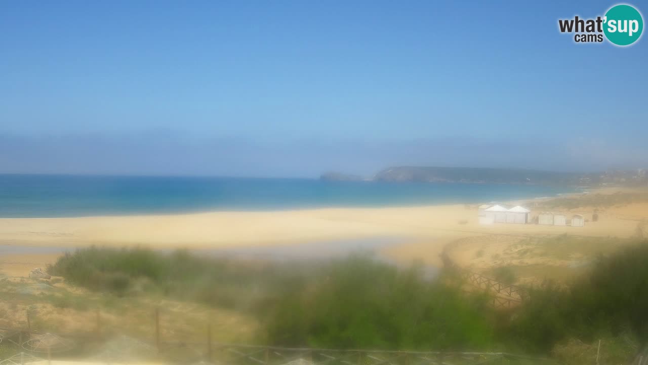 Webcam Torre dei Corsari – Liveblick auf den Strand von Punta Usai