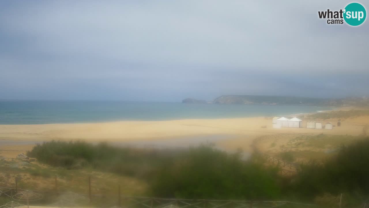 Webcam Torre dei Corsari – Vista live sulla spiaggia da Punta Usai
