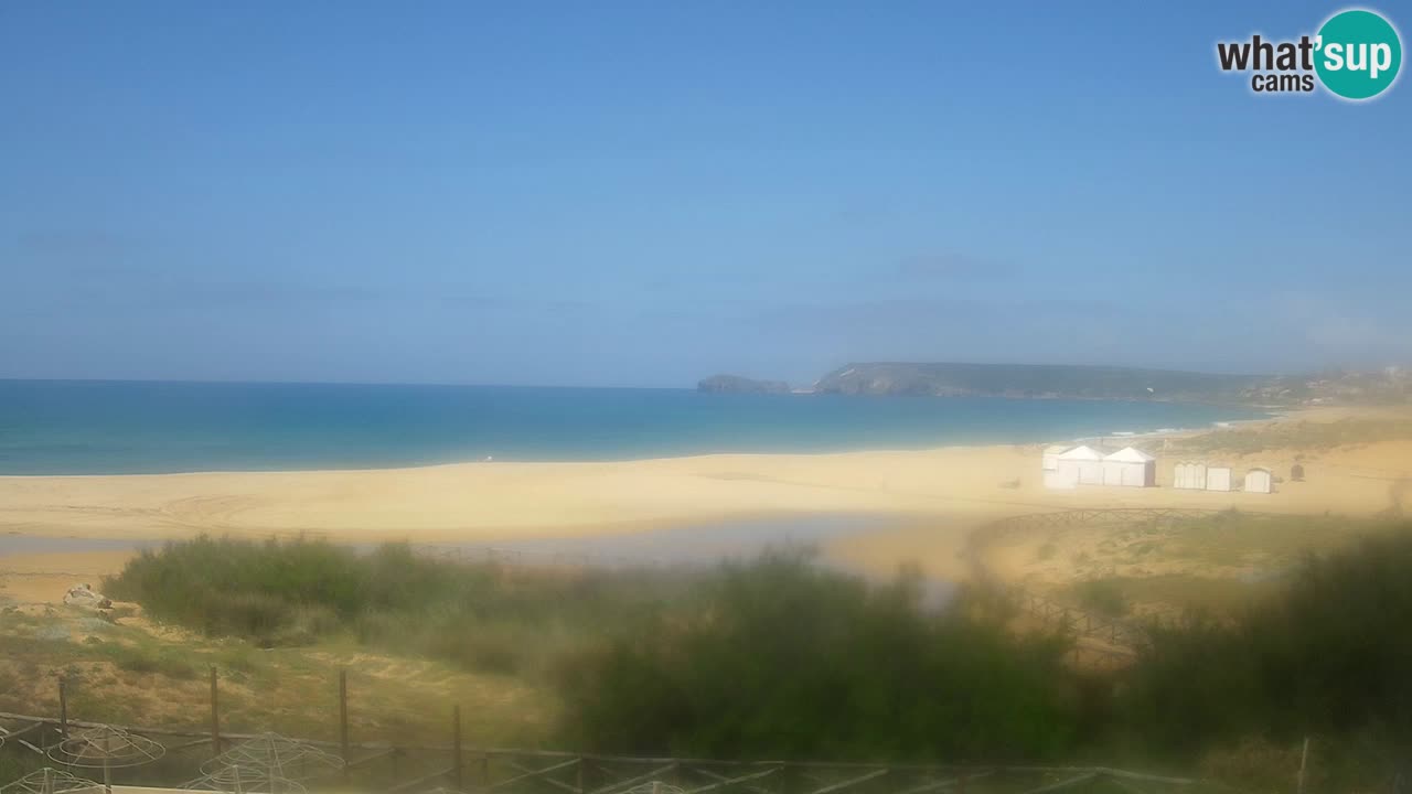 Webcam Torre dei Corsari – Live Beach View from Punta Usai