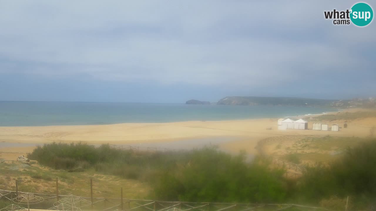 Webcam Torre dei Corsari – Liveblick auf den Strand von Punta Usai