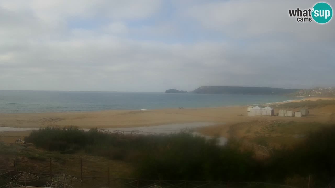 Webcam Torre dei Corsari – Vue en direct sur la plage depuis Punta Usai