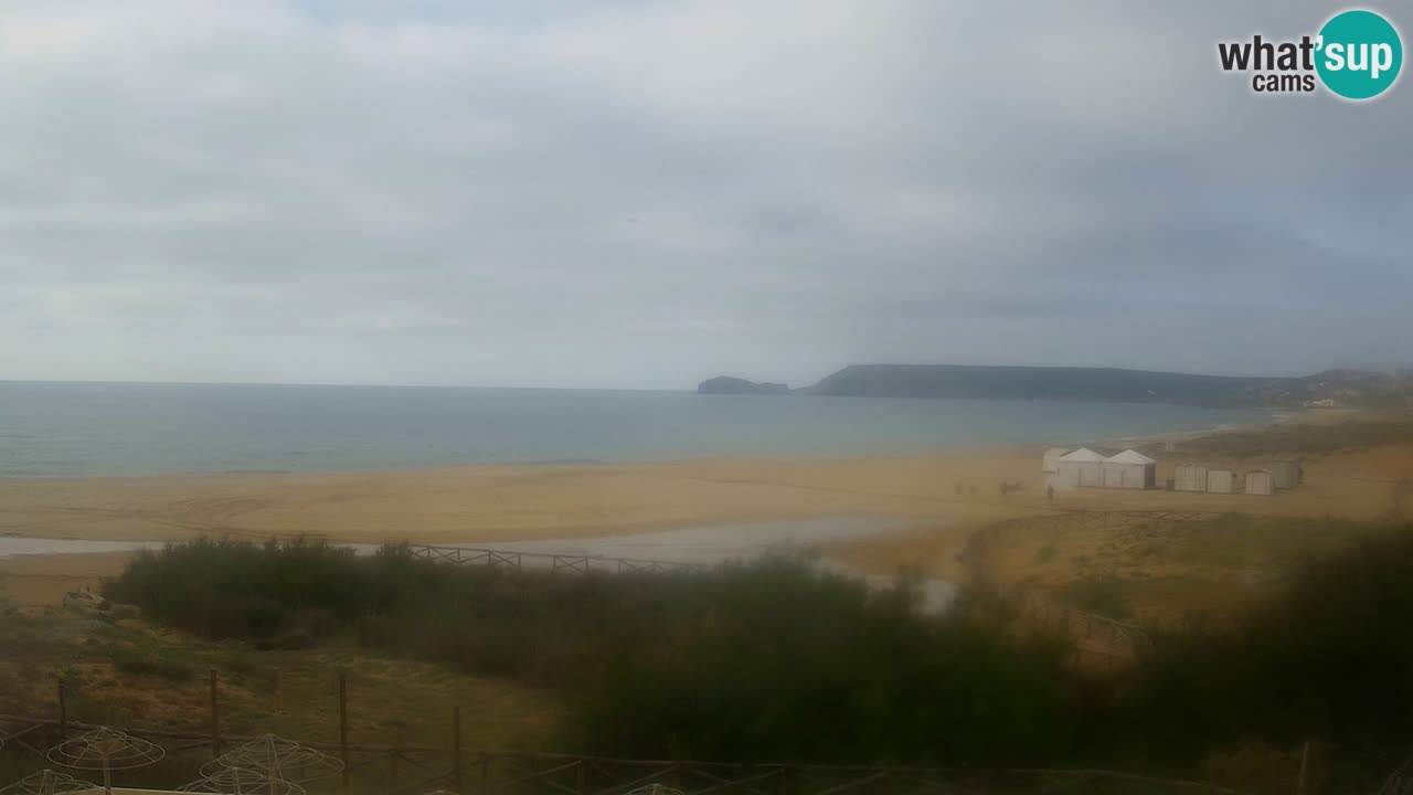 Webcam Torre dei Corsari – Vista live sulla spiaggia da Punta Usai
