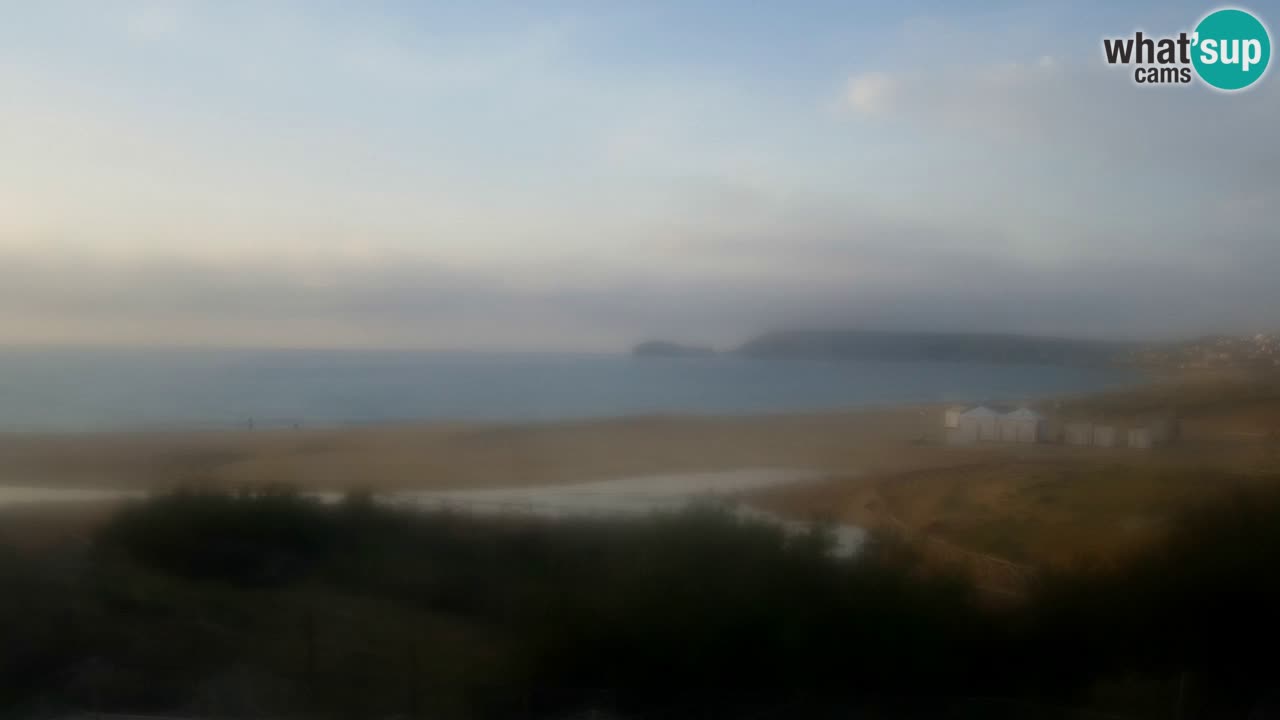 Webcam Torre dei Corsari – Vue en direct sur la plage depuis Punta Usai