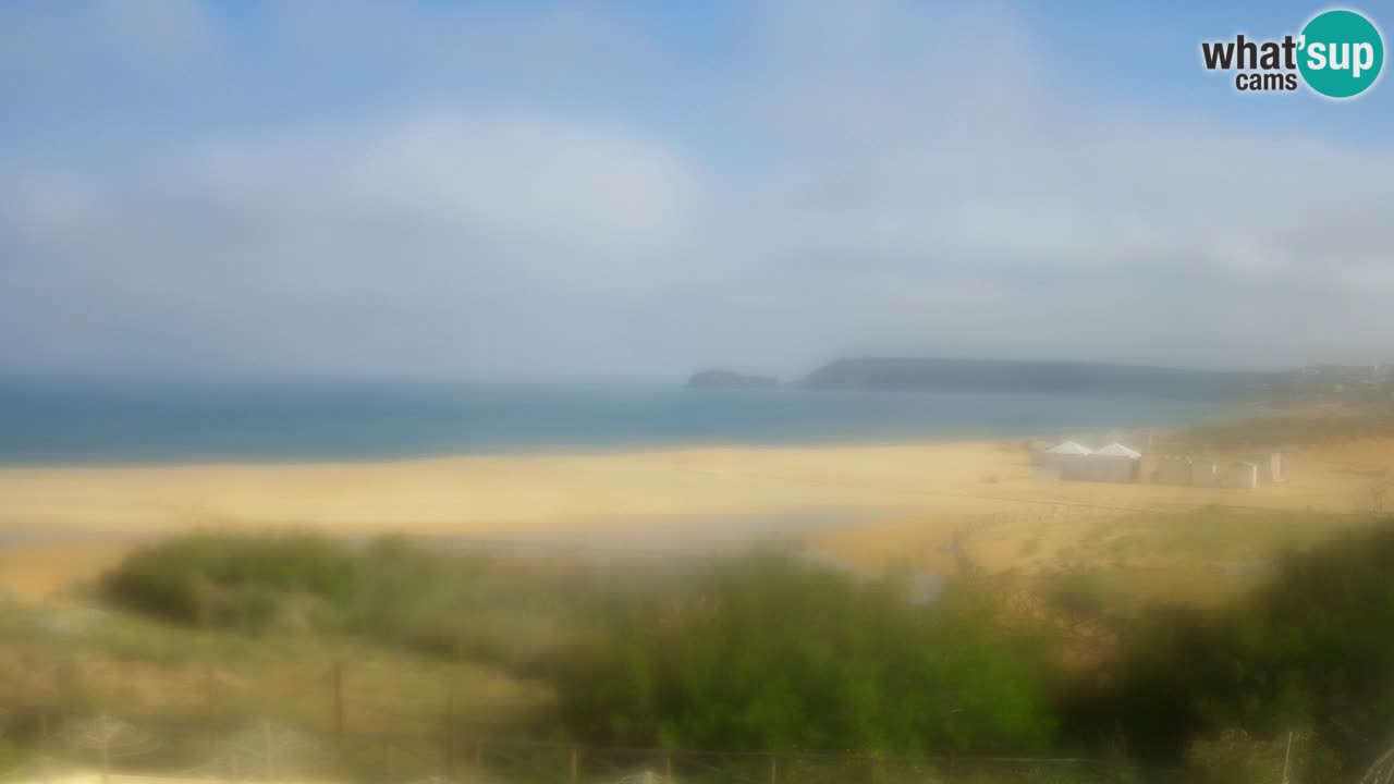 Webcam Torre dei Corsari – Vista live sulla spiaggia da Punta Usai