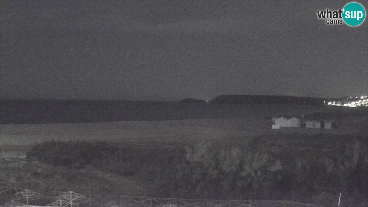 Webcam Torre dei Corsari – Vue en direct sur la plage depuis Punta Usai