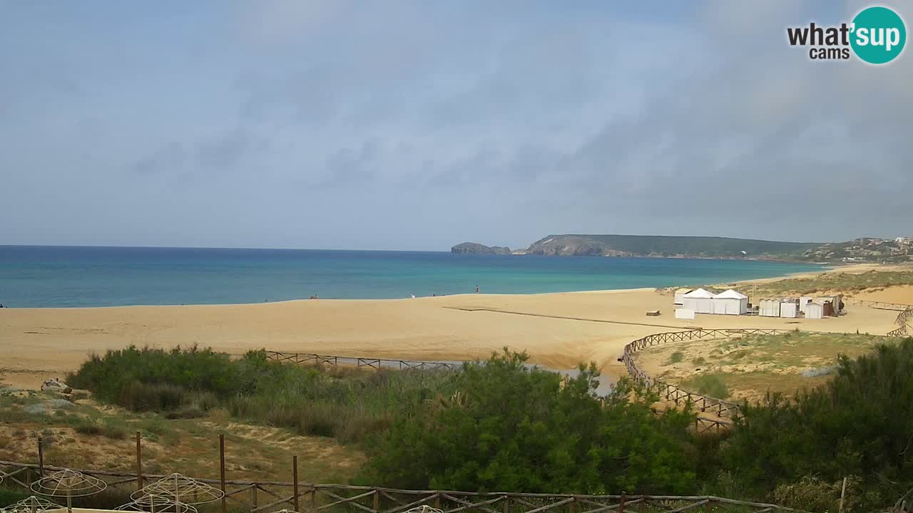 Web kamera Torre dei Corsari – Pogled uživo na plažu s Punta Usai