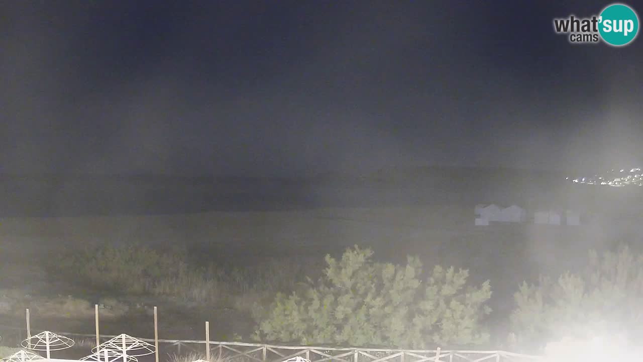 Webcam Torre dei Corsari – Vista live sulla spiaggia da Punta Usai