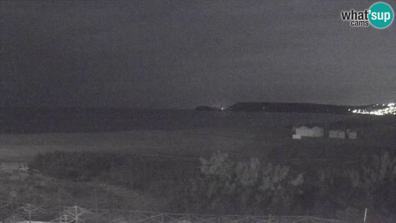Webcam Torre dei Corsari – Vue en direct sur la plage depuis Punta Usai