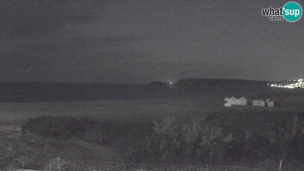 Cámara web Torre dei Corsari – Vista en directo de la playa desde Punta Usai