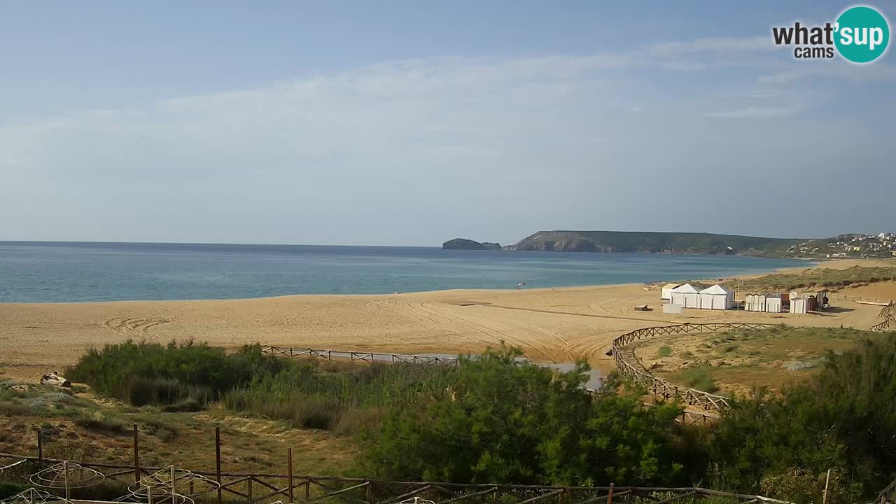 Spletna kamera Torre dei Corsari – Pogled v živo na plažo s Punta Usai