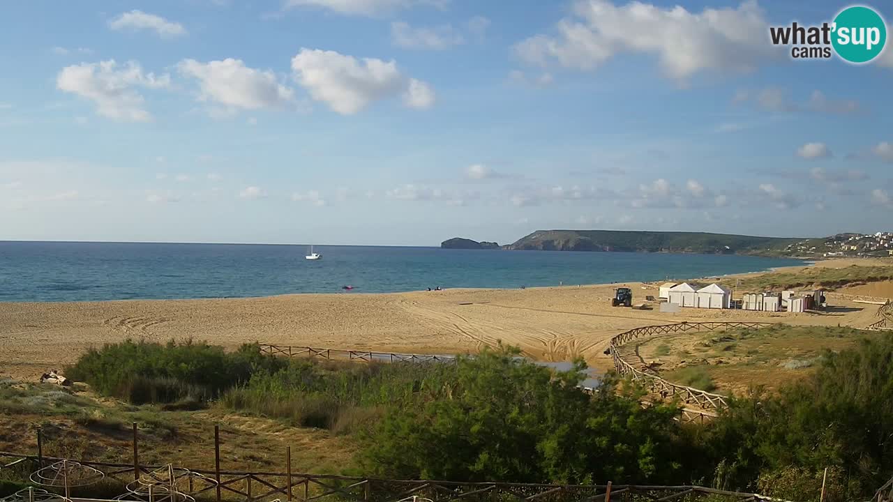 Spletna kamera Torre dei Corsari – Pogled v živo na plažo s Punta Usai