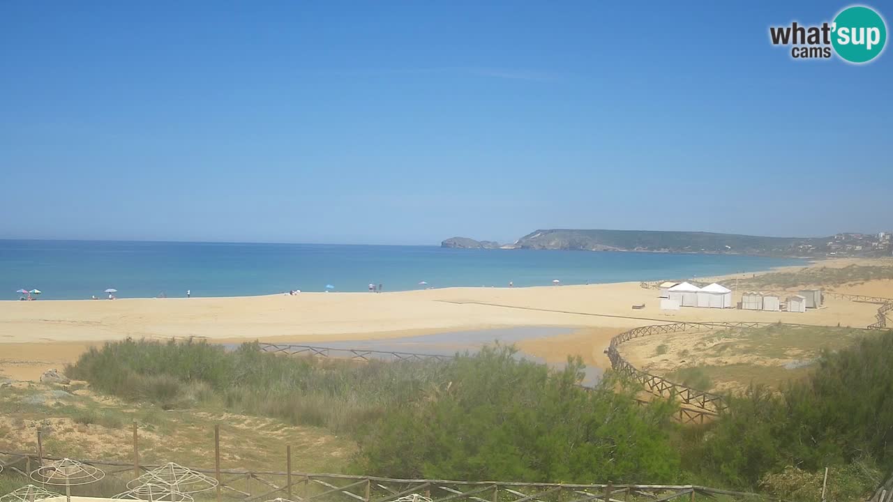 Webcam Torre dei Corsari – Liveblick auf den Strand von Punta Usai