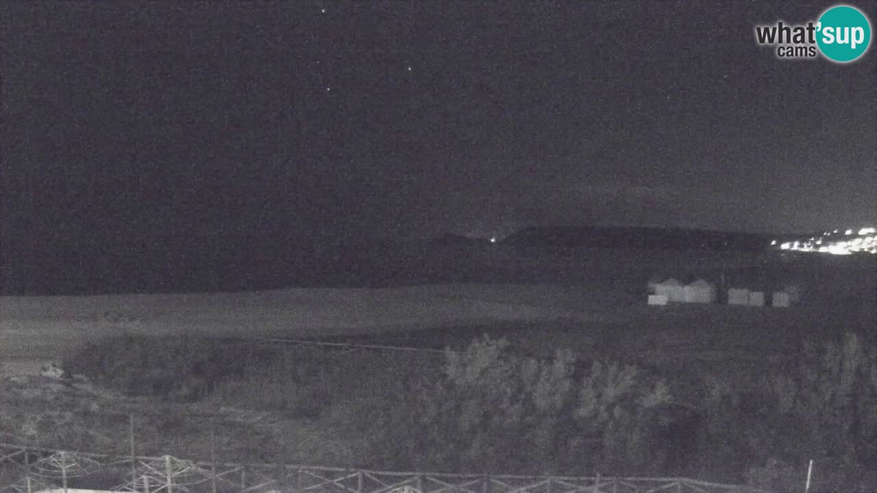 Webcam Torre dei Corsari – Vue en direct sur la plage depuis Punta Usai
