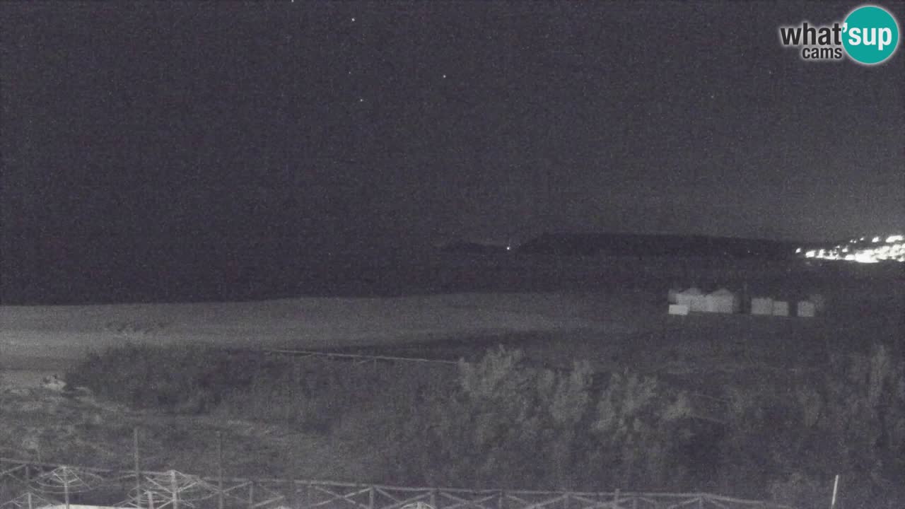 Webcam Torre dei Corsari – Live Beach View from Punta Usai