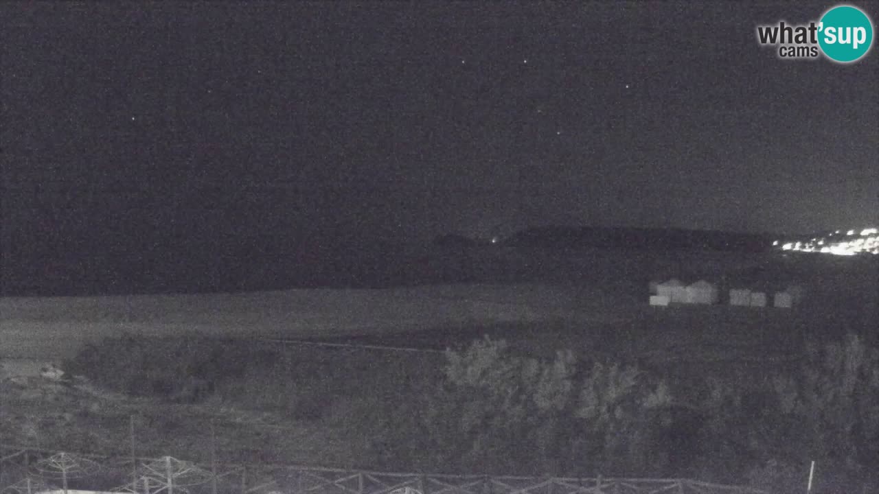 Webcam Torre dei Corsari – Vue en direct sur la plage depuis Punta Usai