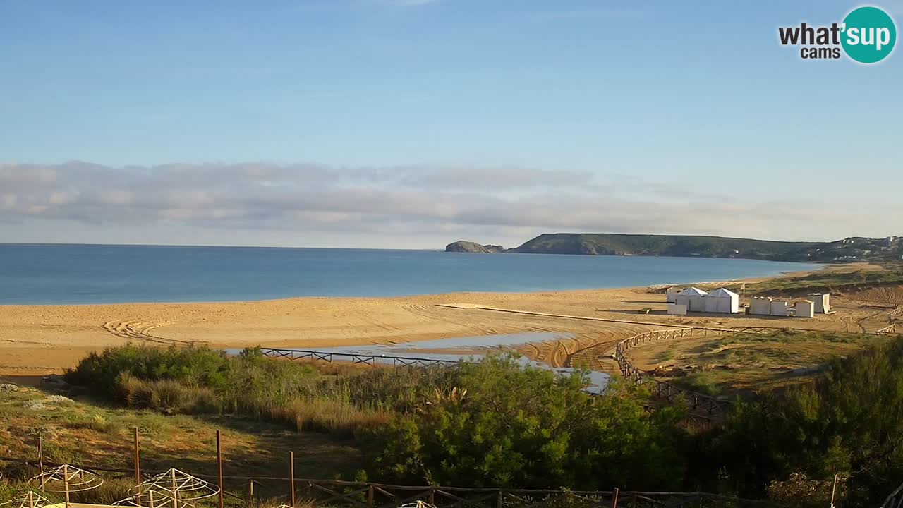 Webcam Torre dei Corsari – Live Beach View from Punta Usai