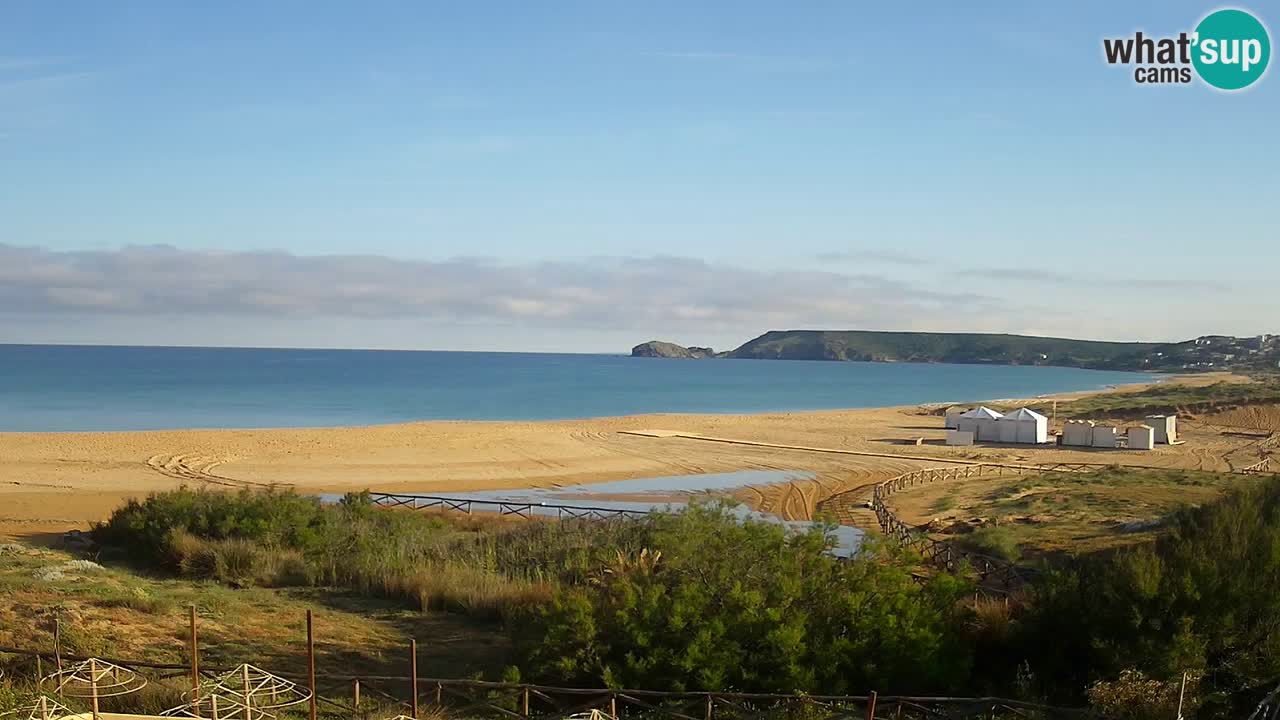 Webcam Torre dei Corsari – Live Beach View from Punta Usai