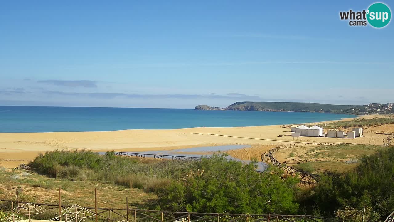 Webcam Torre dei Corsari – Live Beach View from Punta Usai