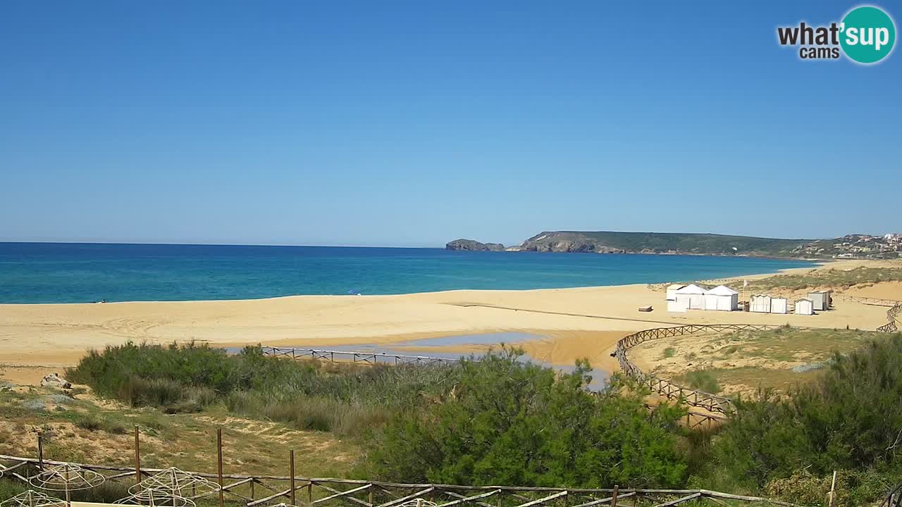 Webcam Torre dei Corsari – Live Beach View from Punta Usai