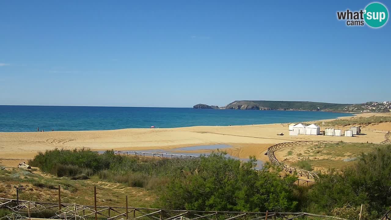 Webcam Torre dei Corsari – Live Beach View from Punta Usai