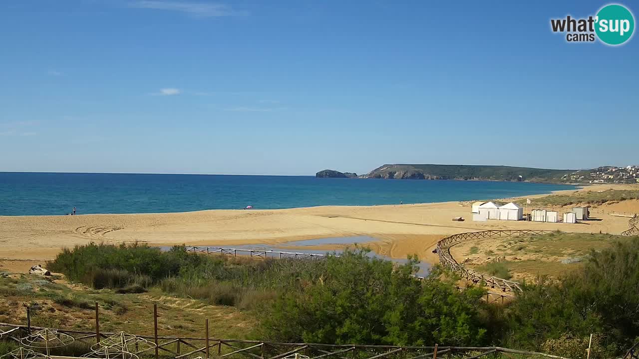 Webcam Torre dei Corsari – Live Beach View from Punta Usai