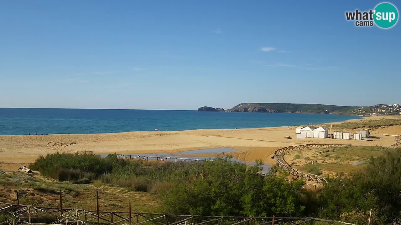 Webcam Torre dei Corsari – Live Beach View from Punta Usai