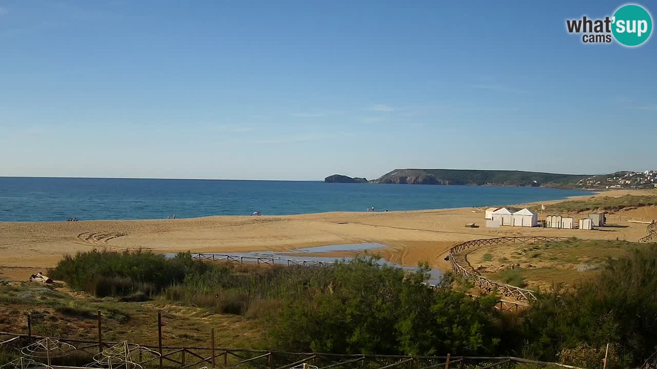 Webcam Torre dei Corsari – Vue en direct sur la plage depuis Punta Usai