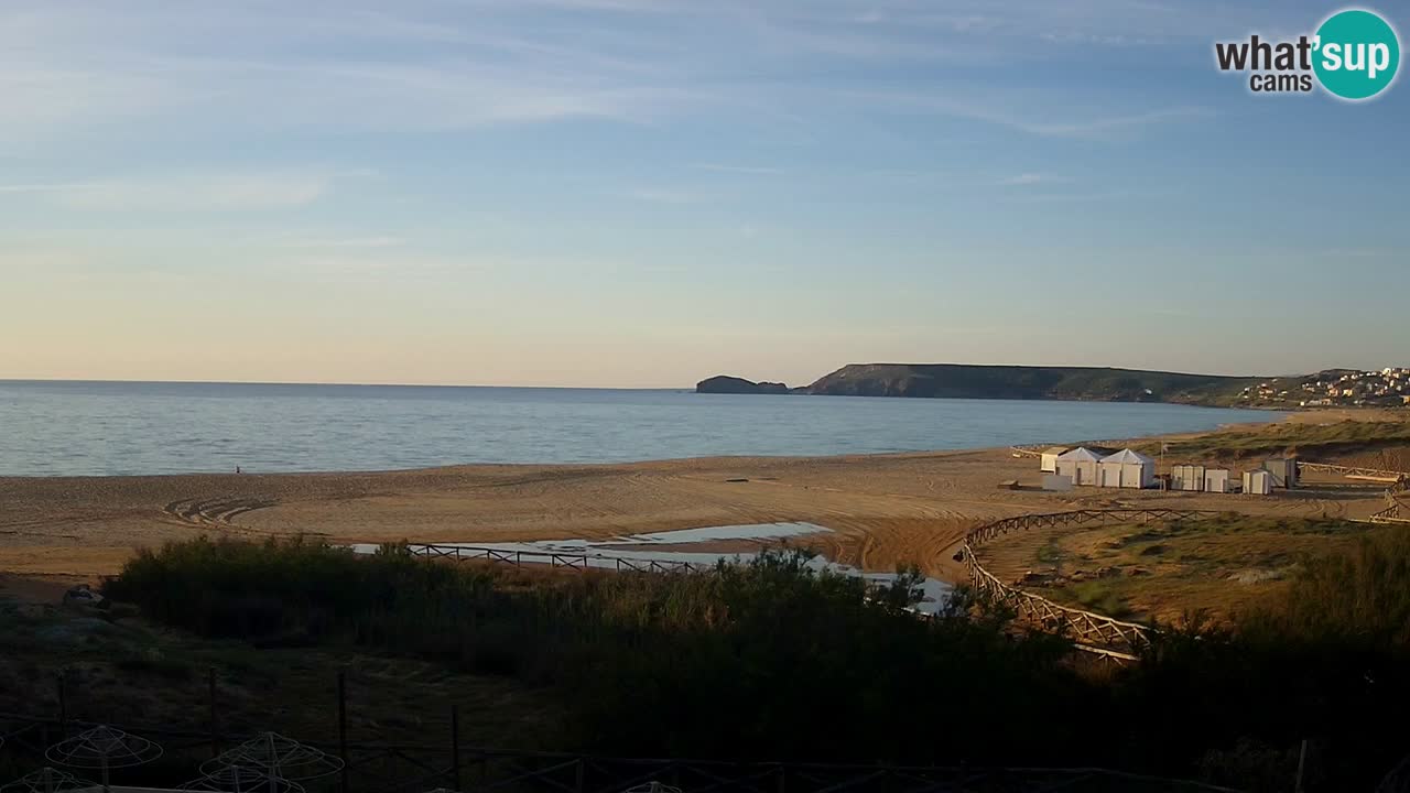 Webcam Torre dei Corsari – Vue en direct sur la plage depuis Punta Usai