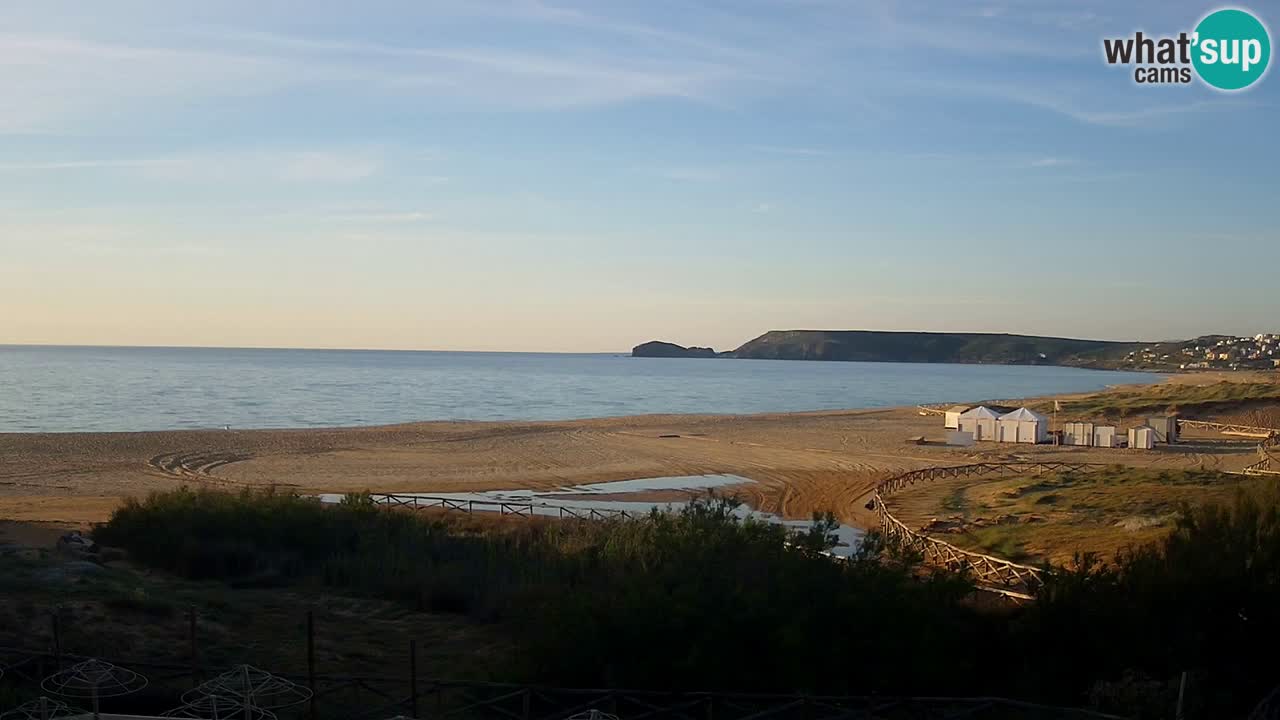 Webcam Torre dei Corsari – Vue en direct sur la plage depuis Punta Usai