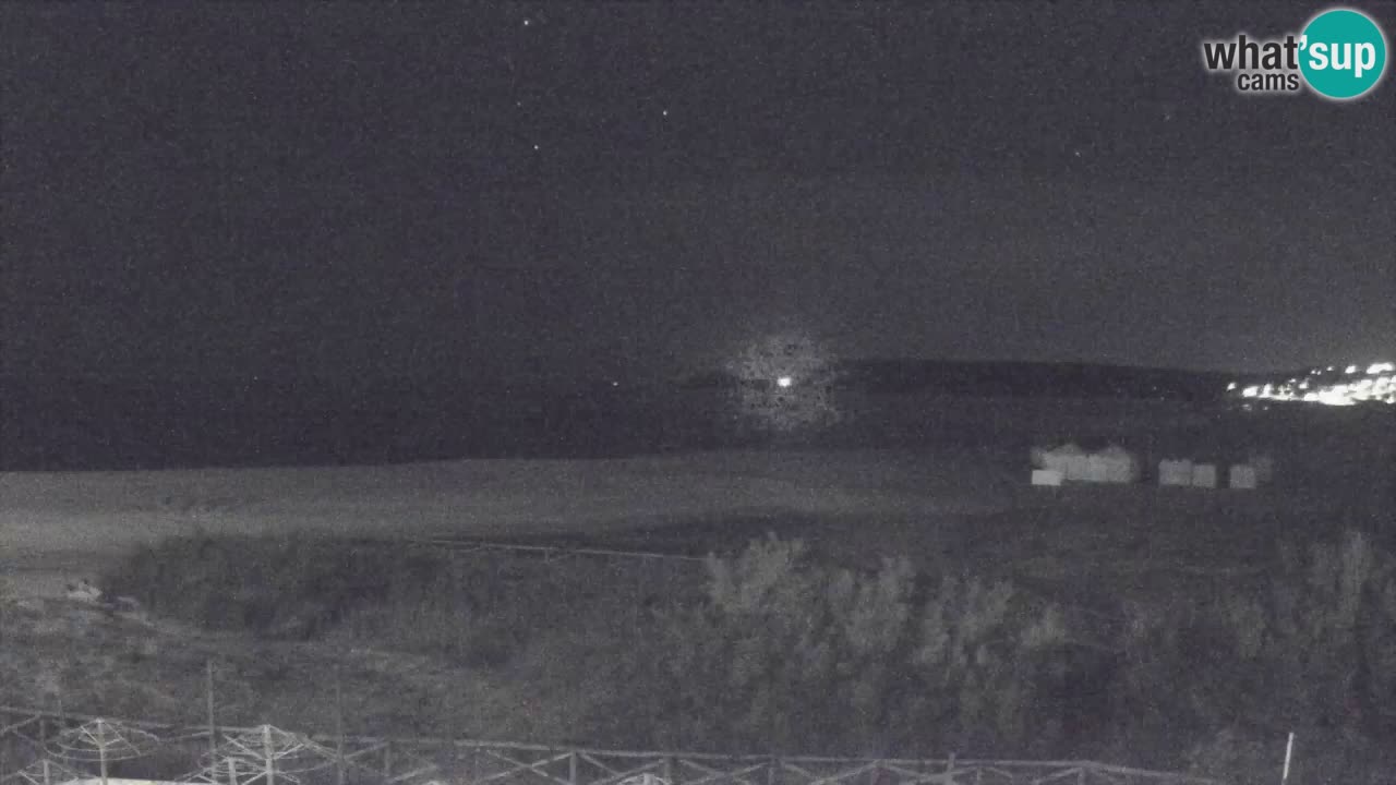 Webcam Torre dei Corsari – Live Beach View from Punta Usai