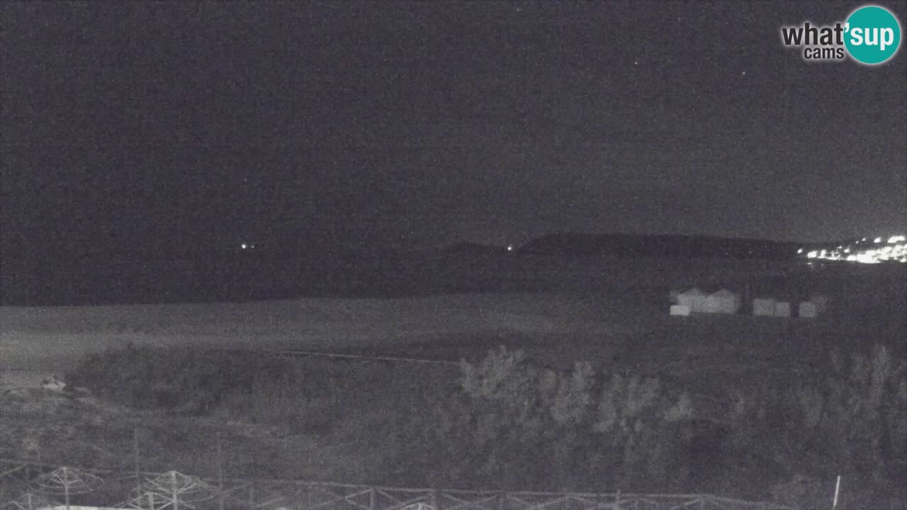 Webcam Torre dei Corsari – Live Beach View from Punta Usai