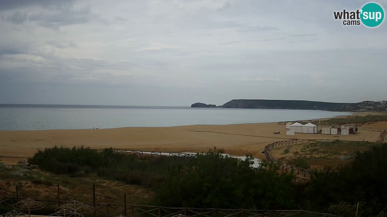 Web kamera Torre dei Corsari – Pogled uživo na plažu s Punta Usai